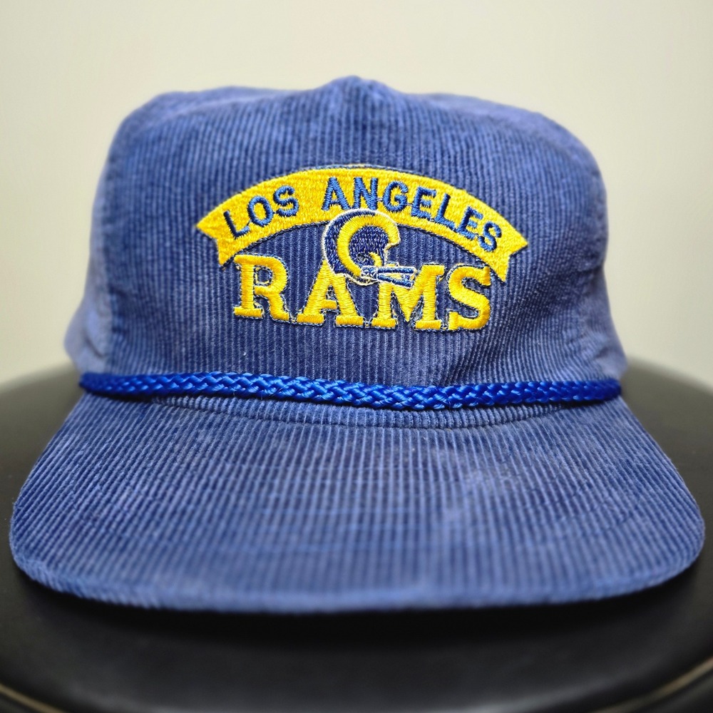 Los Angeles Rams 80s Corduroy Korea Vintage Football Trucker Hat